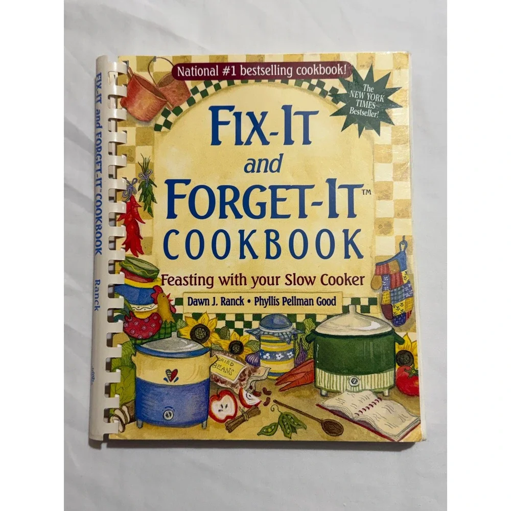 Fix-It and Forget-It Cookbook Slow Cooker Recipes Ranck Good Spiral Bound